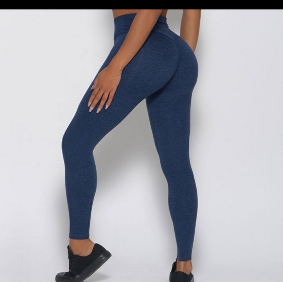 Bombshell Sportswear Pants - Bombshell heavenly leggings in sapphire blue!